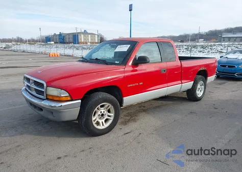 2001 Dodge Dakota Slt/Sport из США, поврежденный, VIN 1B7GL22X61S315368